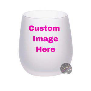 Customized Stemless Wine Glass