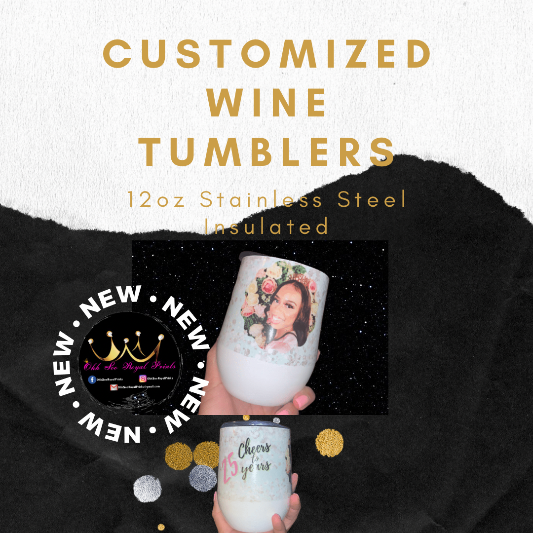 Customized 12oz Wine Tumbler