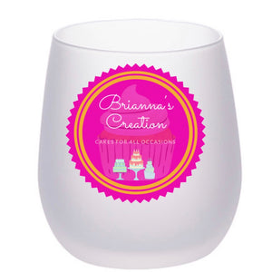 Customized Stemless Wine Glass