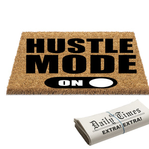 Hustle Mode On Doormat